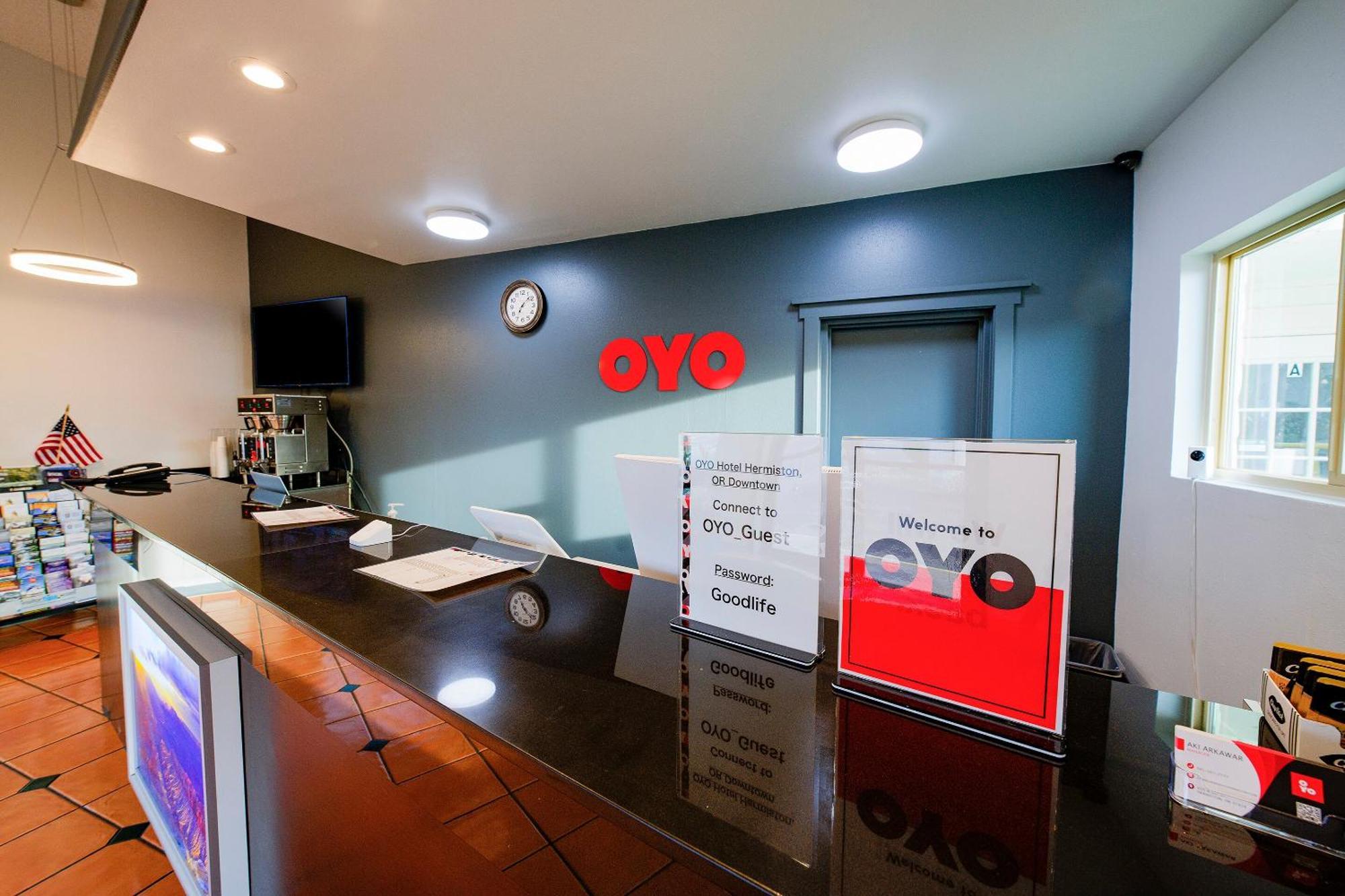 Oyo Hotel Hermiston Or, Downtown Екстер'єр фото